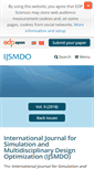 Mobile Screenshot of ijsmdo.org