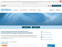 Tablet Screenshot of ijsmdo.org